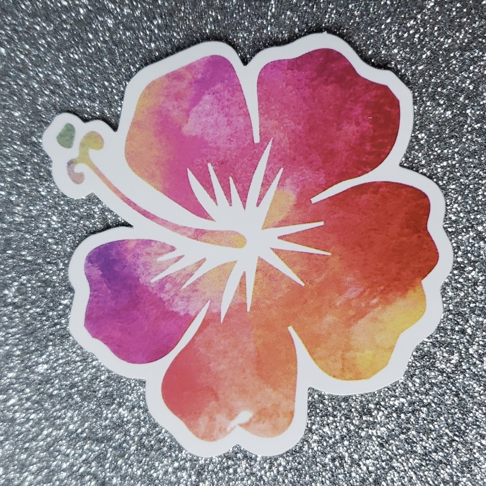 NATURE FLOWER WATERPOOF Sticker Flower